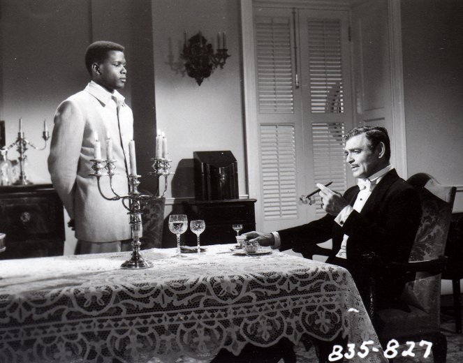 Kapka krve - Z filmu - Sidney Poitier, Clark Gable