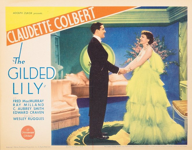 The Gilded Lily - Lobby Cards