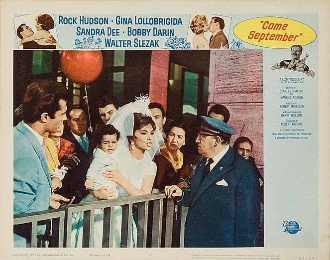 Come September - Lobby Cards