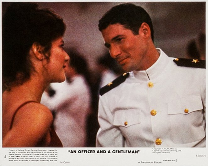 Oficer i dżentelmen - Lobby karty - Debra Winger, Richard Gere