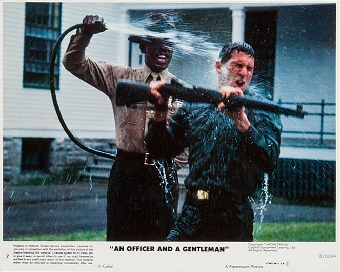 Oficer i dżentelmen - Lobby karty - Louis Gossett Jr., Richard Gere