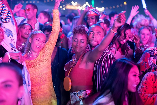 Insecure - Season 3 - High-Like - Photos - Amanda Seales, Issa Rae, Kendrick Sampson, Yvonne Orji