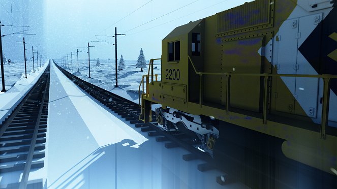 Arctic Ice Railroad - Z filmu