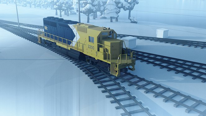 Arctic Ice Railroad - Z filmu