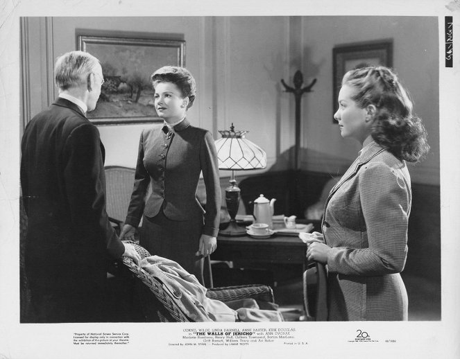 The Walls of Jericho - Lobby Cards - Anne Baxter