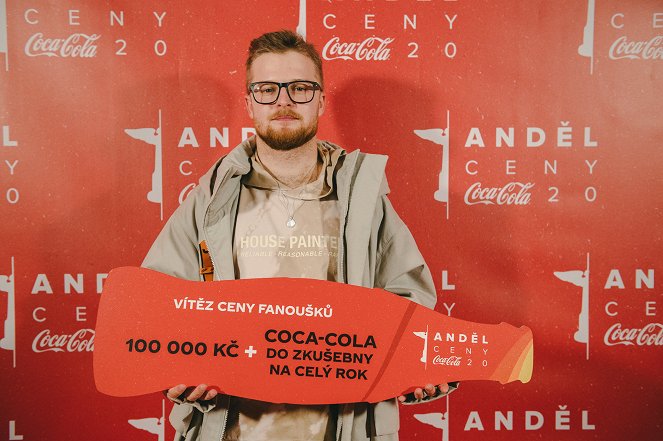 Ceny Anděl Coca-Cola 2020 - Werbefoto