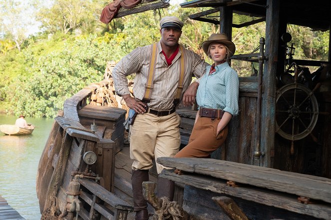 Jungle Cruise: A Maldição nos Confins da Selva - Do filme - Dwayne Johnson, Emily Blunt