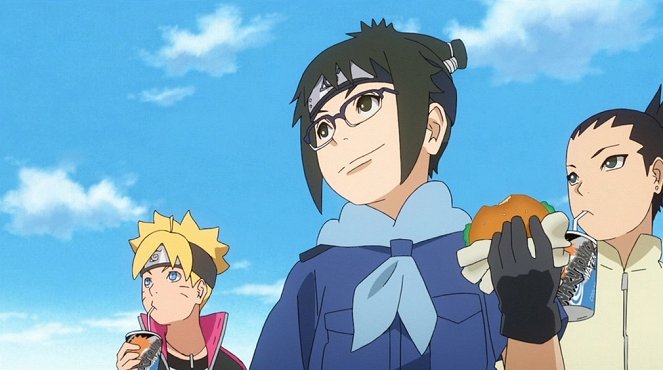 Boruto: Naruto Next Generations - Himawari no tandžóbi - De la película