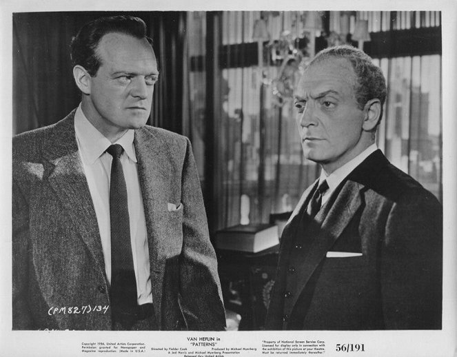 Patterns - Cartes de lobby - Van Heflin, Everett Sloane