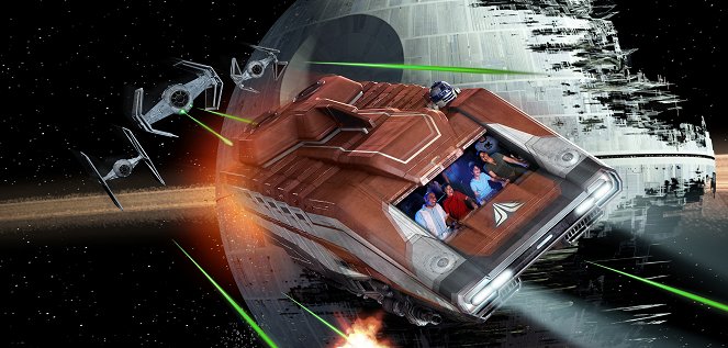 Behind the Attraction - Star Tours - Van film