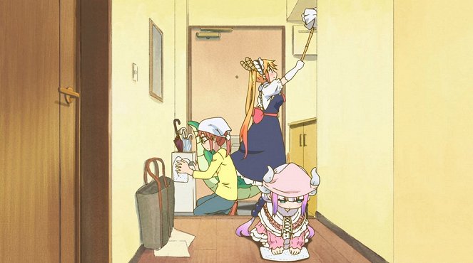 Kobajaši-san či no Maid Dragon - Šin seikacu, hadžimaru! (Močiron umaku ikimasen) - Filmfotos