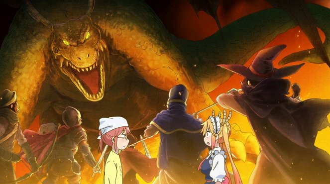 Kobajaši-san či no Maid Dragon - Šin seikacu, hadžimaru! (Močiron umaku ikimasen) - Kuvat elokuvasta