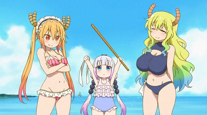 Miss Kobayashi's Dragon Maid - Summer`s Staples! (The Fanservice Episode, Frankly) - Photos