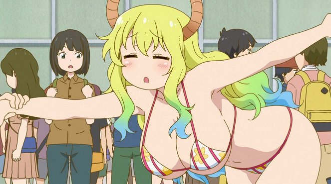 Miss Kobayashi's Dragon Maid - Season 1 - Summer`s Staples! (The Fanservice Episode, Frankly) - Photos