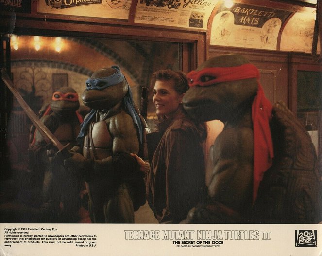 Teenage Mutant Ninja Turtles II: The Secret of the Ooze - Lobbykaarten