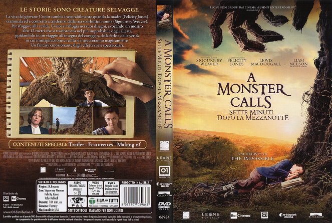 A Monster Calls - Covers