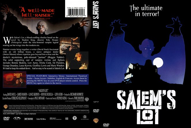 Salem's Lot - kauhujen kaupunki - Coverit