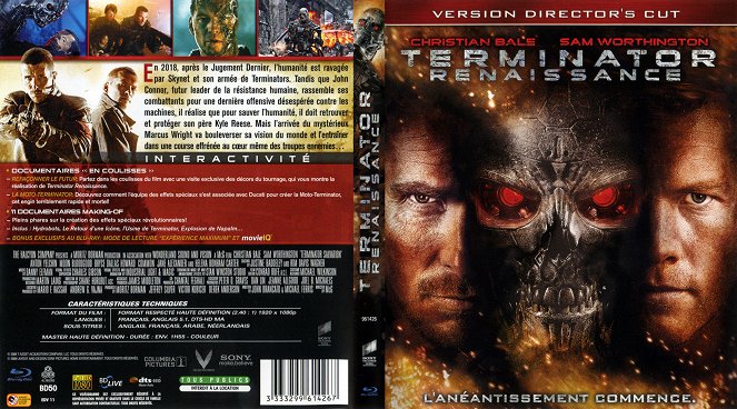 Terminator: Ocalenie - Okładki