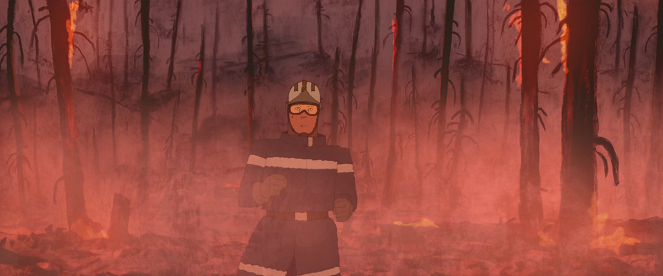 Oheň v lese - Z filmu