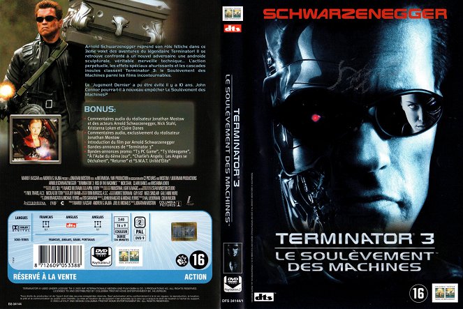 Terminator 3: Bunt maszyn - Okładki