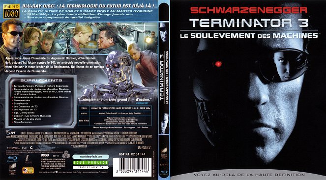 Terminator 3: Rise of the Machines - Covers