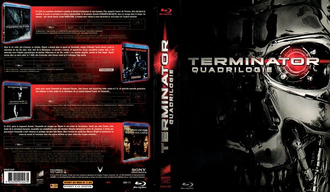 Terminator 3: La rebelión de las máquinas - Carátulas