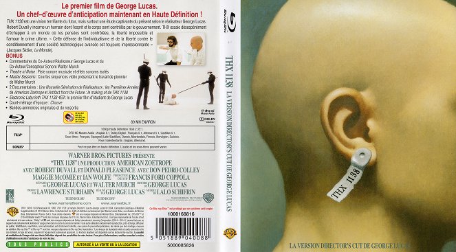 THX 1138 - Borítók