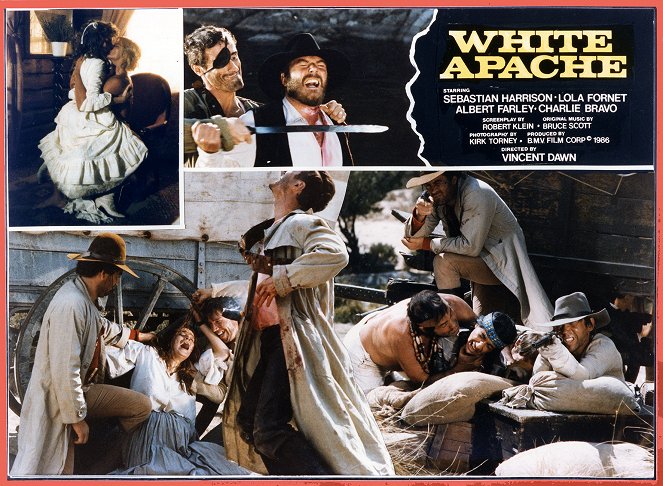 Der weiße Apache - Die Rache des Halbbluts - Lobbykarten