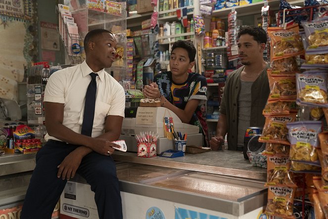 En un barrio de Nueva York - De la película - Corey Hawkins, Gregory Diaz IV, Anthony Ramos