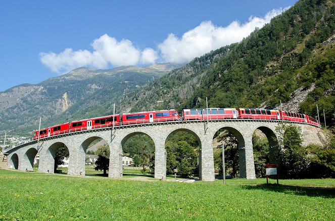 Najnebezpečnejšie železničné trate - Expres Bernina, Švajčiarsko - Z filmu