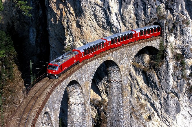 Najniebezpieczniejsze koleje świata - Der Bernina Express - Z filmu