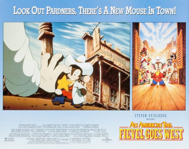 An American Tail: Fievel Goes West - Lobby Cards