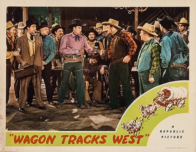 Wagon Tracks West - Fotocromos