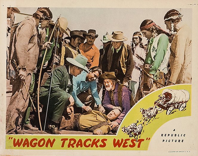 Wagon Tracks West - Fotocromos