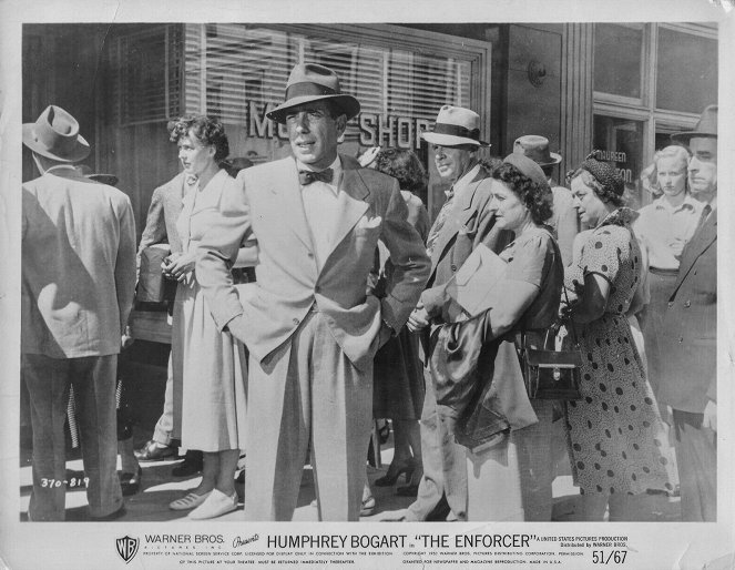 Misdaad op bestelling - Lobbykaarten - Humphrey Bogart