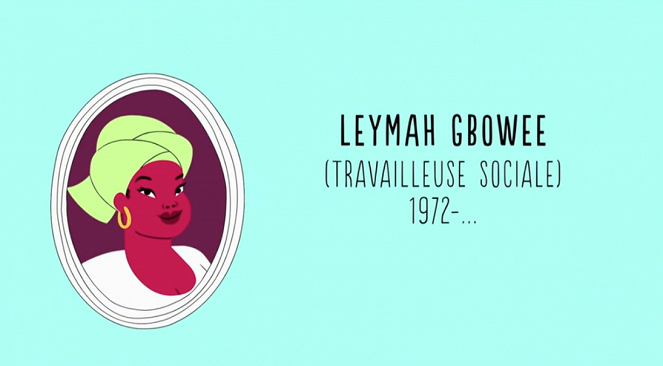Valerosas - Leymah Gbowee, travailleuse sociale - De la película