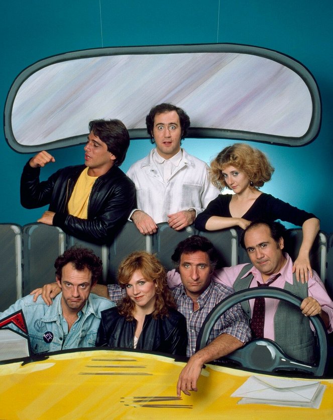 Taxi - Werbefoto - Christopher Lloyd, Tony Danza, Marilu Henner, Andy Kaufman, Judd Hirsch, Carol Kane, Danny DeVito