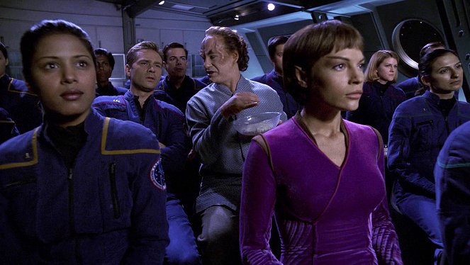 Star Trek - Enterprise - Impulsiv - Filmfotos - Connor Trinneer, John Billingsley, Jolene Blalock