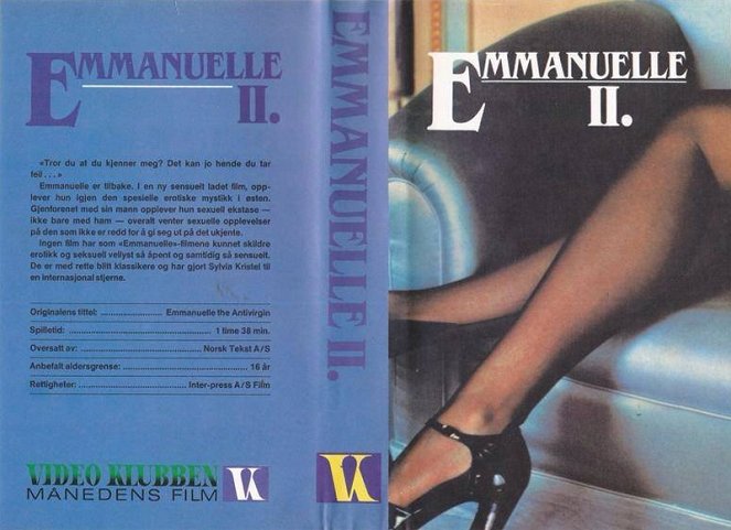 Emmanuelle 2. - Borítók
