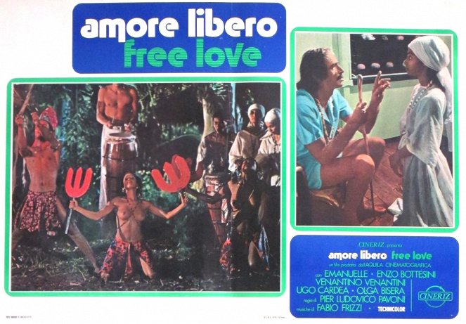 Amore libero - Free Love - Cartões lobby