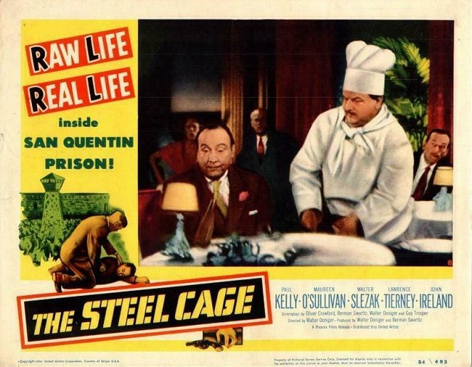 The Steel Cage - Lobby Cards