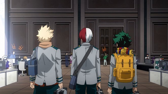 Boku no Hero Academia - Iza! Endevor džimušo - Z filmu