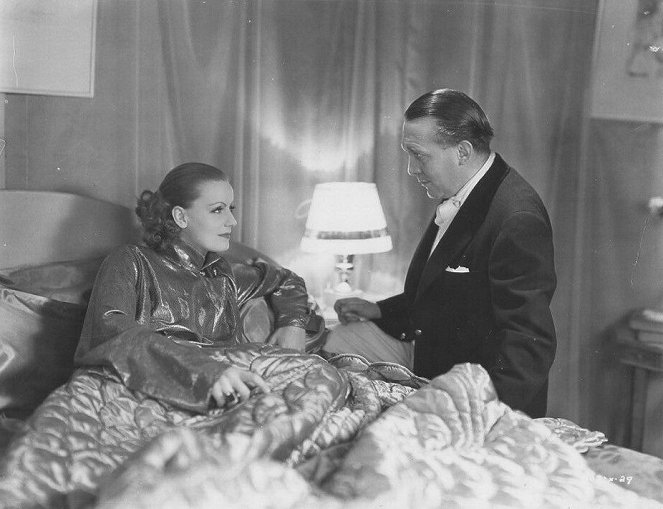 Lidé v hotelu - Z nakrúcania - Greta Garbo, Edmund Goulding