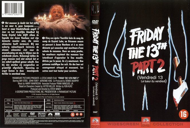 Friday the 13th Part 2 - Covers