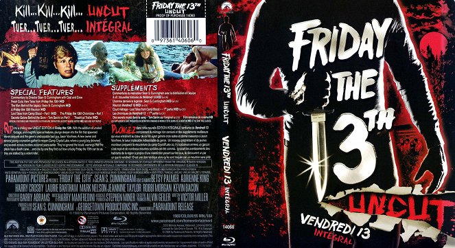 Friday the 13th Part 2 - Covers