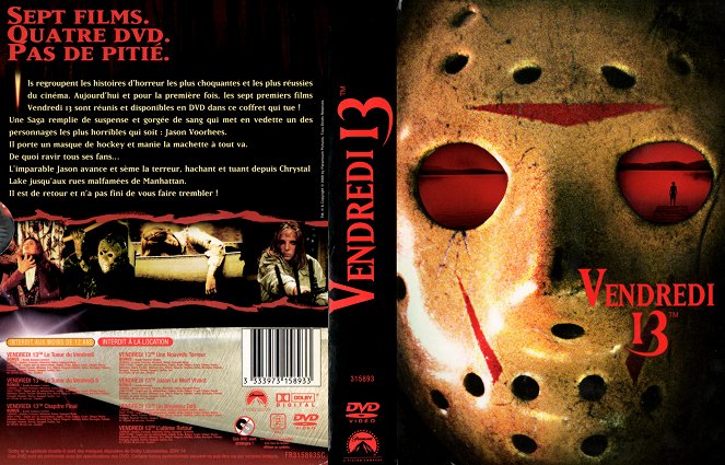 Friday the 13th Part III - Covers