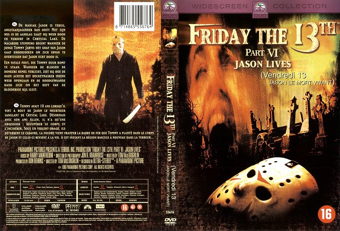 Jason Lives: Friday the 13th Part VI - Covers
