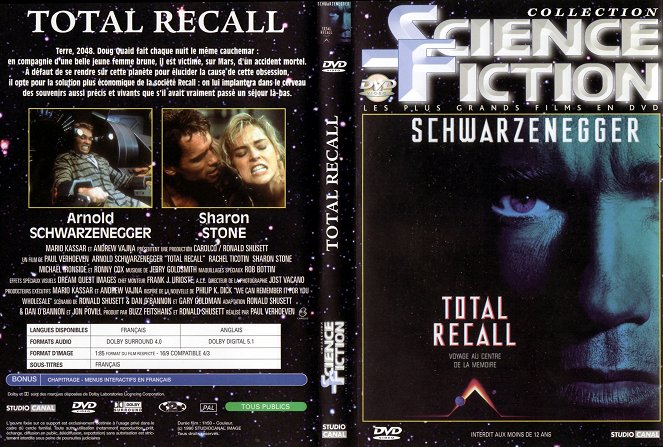 Total Recall - Az emlékmás - Borítók