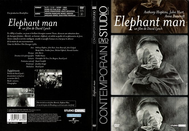 L'homme éléphant - Covers