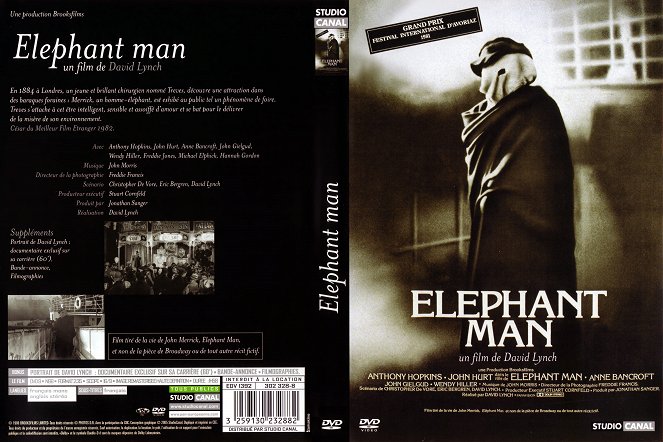 L'homme éléphant - Covers